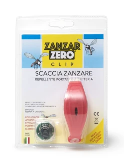 ZANARZERO CLOCK SCACCIA ZANZARE PORTATILE A SUONI AD ALTA FREQUENZA INDOORLINE