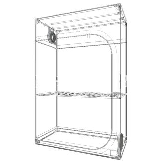 SECRET JARDIN - DARK STREET DS120W V. 4.0 CON SPACE BOOSTER | 120x60x178h CM | Indoorline