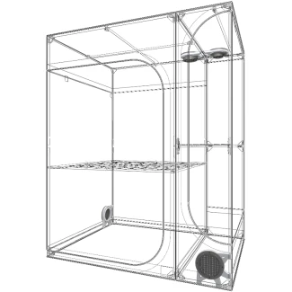 SECRET JARDIN - LODGE L160 V. 4.0 CON SPACE BOOSTER | 160x120x198h CM | Indoorline