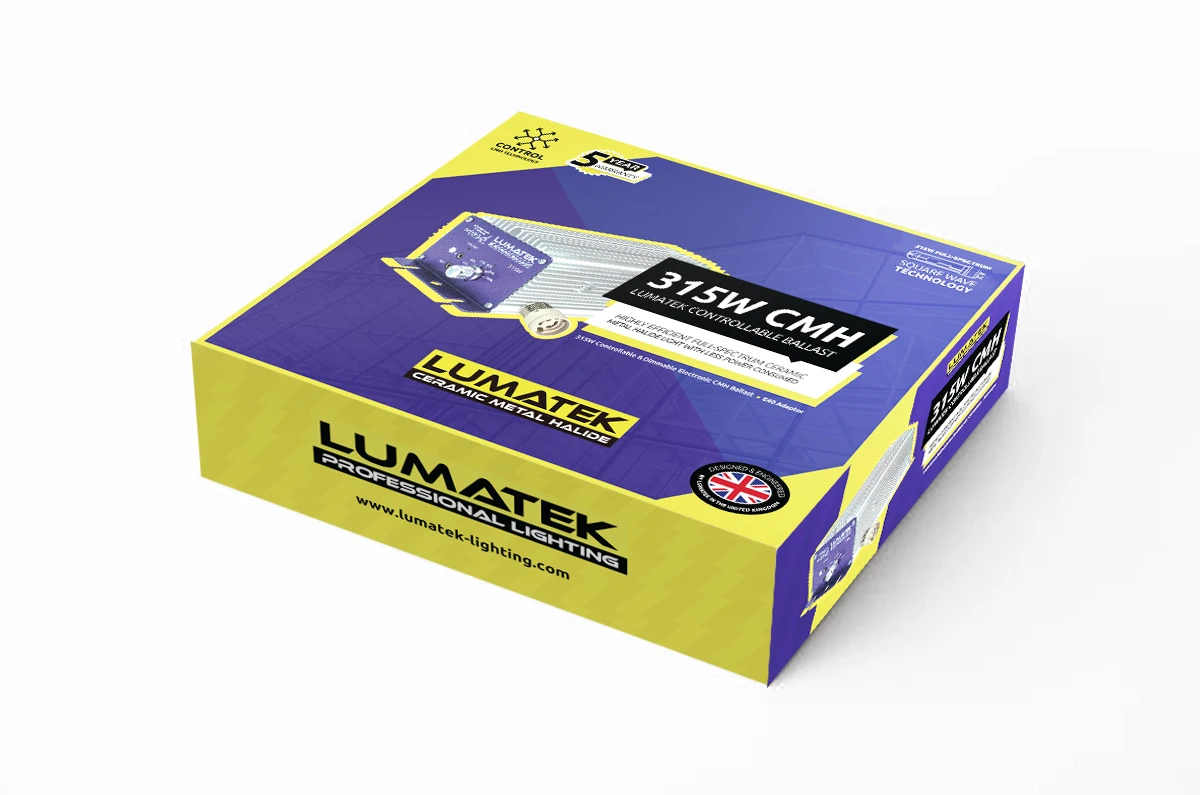 LUMB0200 - BALLAST LUMATEK 315W CHM LEC  E ADATTATORE PORTALAMPADA CONTROLLABILE DA REMOTO