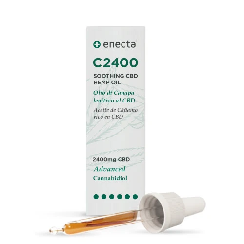 EC2400 - ENECTA - C2400 OLIO DI CANAPA AL CBD | 10ml 2400mg