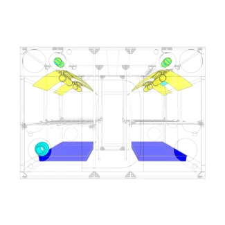 SECRET JARDIN - INTENSE 300 EXPERT VERSIONE 3.0 CON SPACE BOOSTER | 300x360x242(h) cm