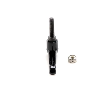 TWISTER -  LEVA NERA 1 / 4-20 X 1 X 1-5 / 8 MANIGLIA E DADO PER T4 (RICAMBIO)