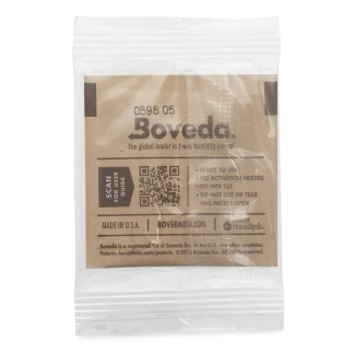 BOVEDA 58% - MANTENIMENTO UMIDITA' COSTANTE | BOX 600pz DA 4gr IMBUSTATO SINGOLARMENTE Indoorline