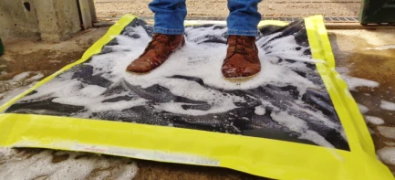 AGEON - TAPPETO DISINFEZIONE ACCESSO A SERRE E GROWROOM | 60X90X4 cm Indoorline