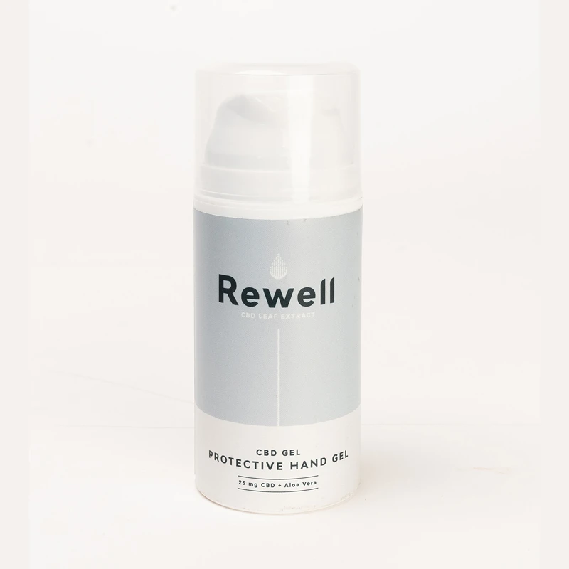 RE005 - REWELL - CBD PROTECTIVE HAND GEL | 100ml 25mg CBD + ALOE VERA