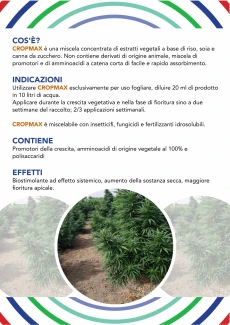 CROPMAX - CONCIME ORGANICO AZOTATO | 100ml