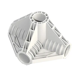 C19KR400 - SECRET JARDIN - ANGOLO COLLEGAMENTO A 4 ASSI FORMA K | Ø 19mm