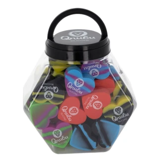 QNUBU - CONTENITORI IN SILICONE CON DISPLAY | CUORE 18ml