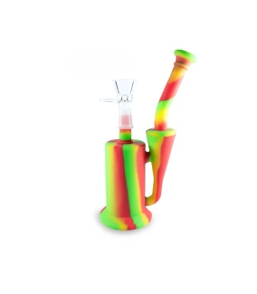 QNUBU - BONG IN SILICONE 2 IN 1 | 20cm