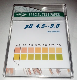 TST023 - pH TEST IN STRISCE COLORIMETRICHE 100PZ