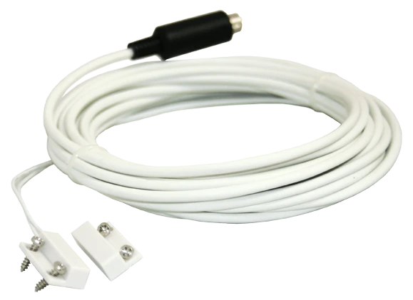 AS21 - RILEVATORE MAGNETICO PER PORTE E FINESTRE GSE CON CAVO DA 6M PER SMS-ALARM CONTROLLER II