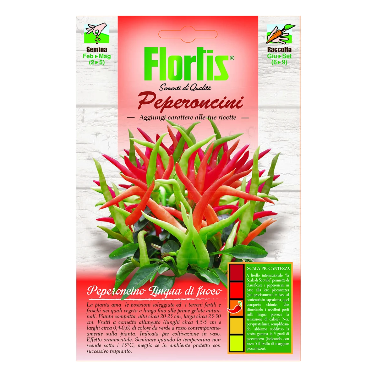 4365150 - FLORTIS | PEPERONCINO LINGUA FUOCO