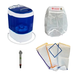 KBUBSMALL3PUEX - BUBBLEXTRACTOR KIT - LAVATRICE PICCOLA CON 3 BORSE MEDICAL NETS 20L